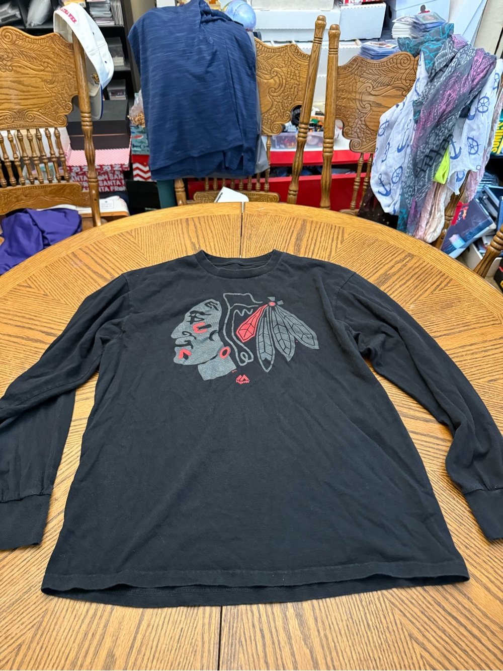 Majestic Chicago Blackhawks Long Sleeve